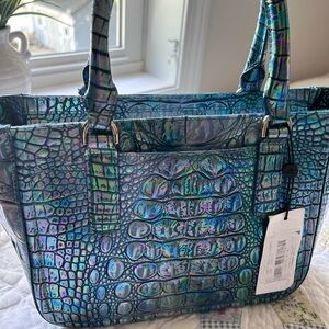 Brahmin Blue Topaz Small Ashlee-BNWT